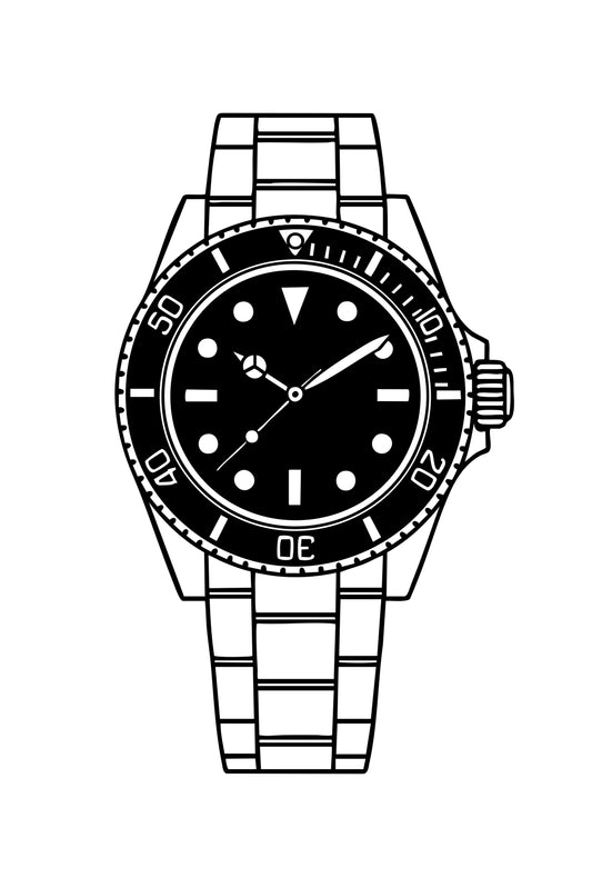 The No Date Diver T-Shirt